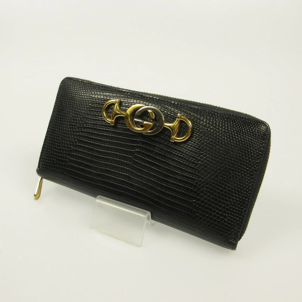 Gucci ZUMI Long Wallet Black